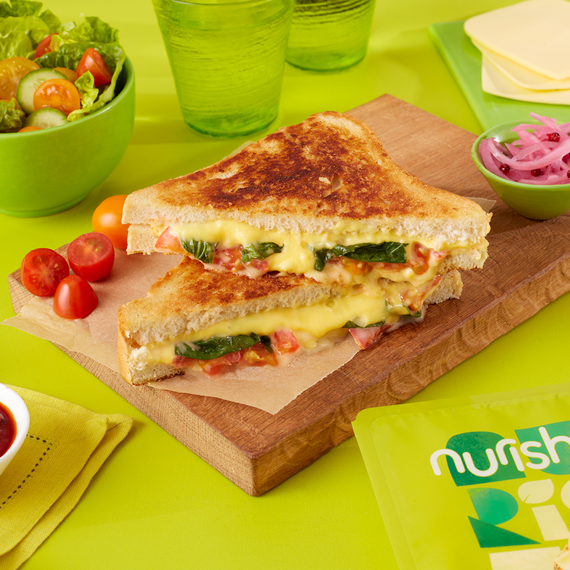 Wegański tost
